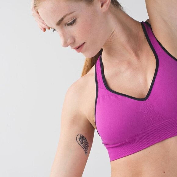 Lululemon | Go Steady Racerback Sports Bra Ultra Violet Workout Training Size 2 - Picture 11 of 12
